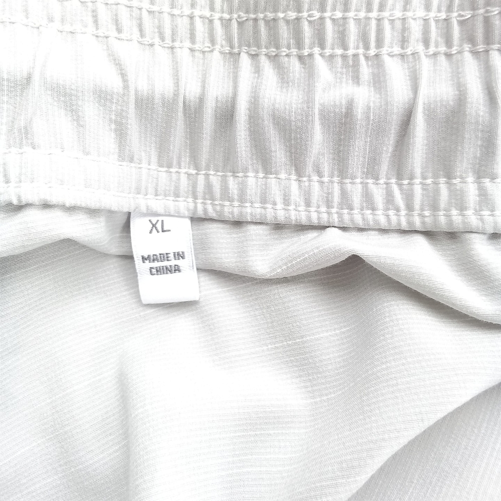 Depart West Women's White Lightweight Athletic Shorts - Size XL - Picture 6 of 8